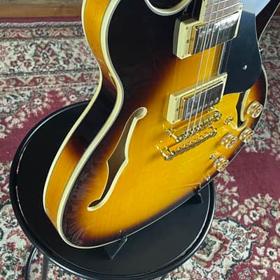 Ibanez JSM10EM-TTB John Scofield Signature Two-tone Burst - NEW image 5