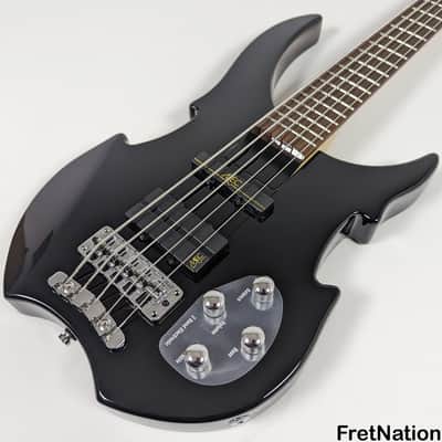 Warwick RockBass Vampyre 5-String Bass Solid Black MEC Active 2-Band 9.72 Pounds RB D 561288-21 image 3