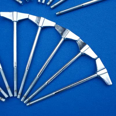 Pearl T-075 Masters T-rods Tension Rods Bass Drum Lot of 16 90s image 5