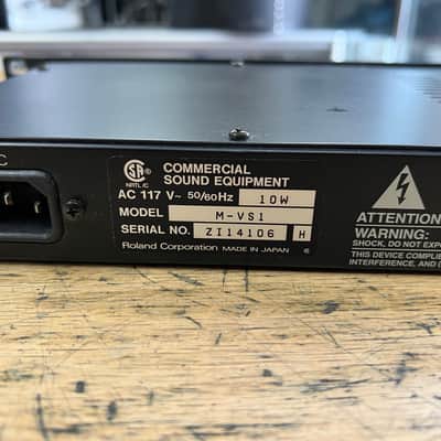 Used Roland M-VS1 Vintage Synth Rackmount Synthesizer Module Made in Japan image 9