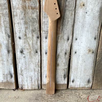 Guitar Mill S-Style Replacement Neck / 1 pc. Roasted Maple / Black Binding (#GIN-2520) image 6