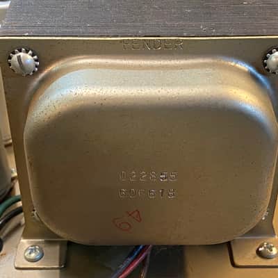 Fender Super Reverb 1966 - Black Face 117-220 Volts (Export Model) image 7