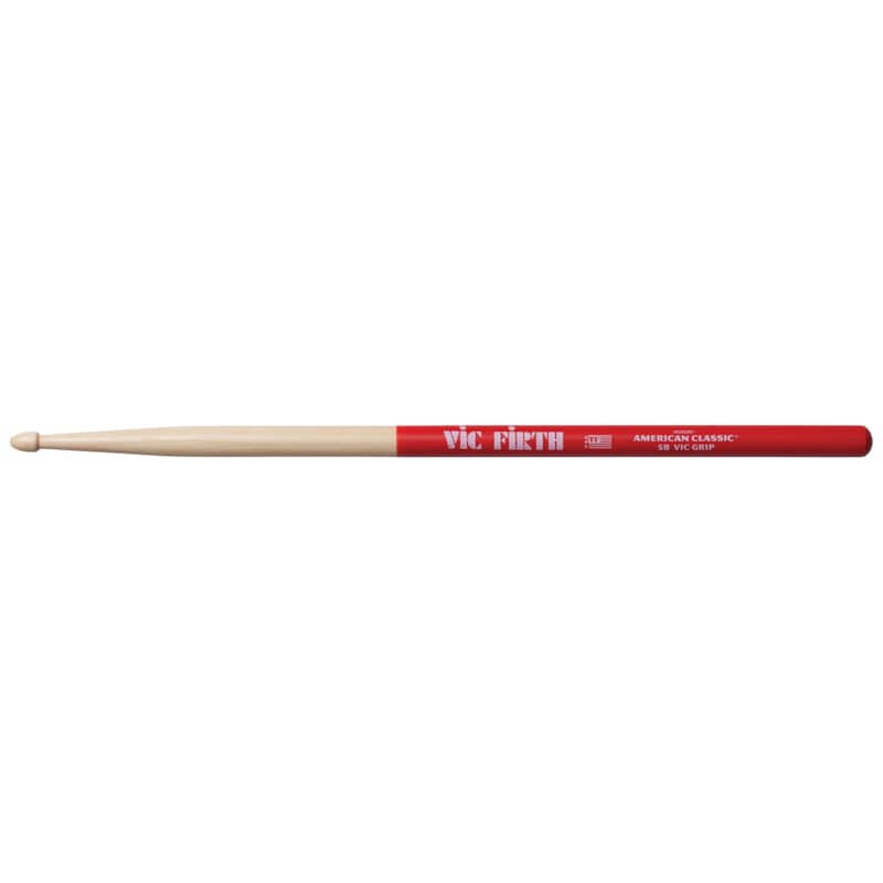Vic Firth Vic Grip 5B Wood Tip image 1