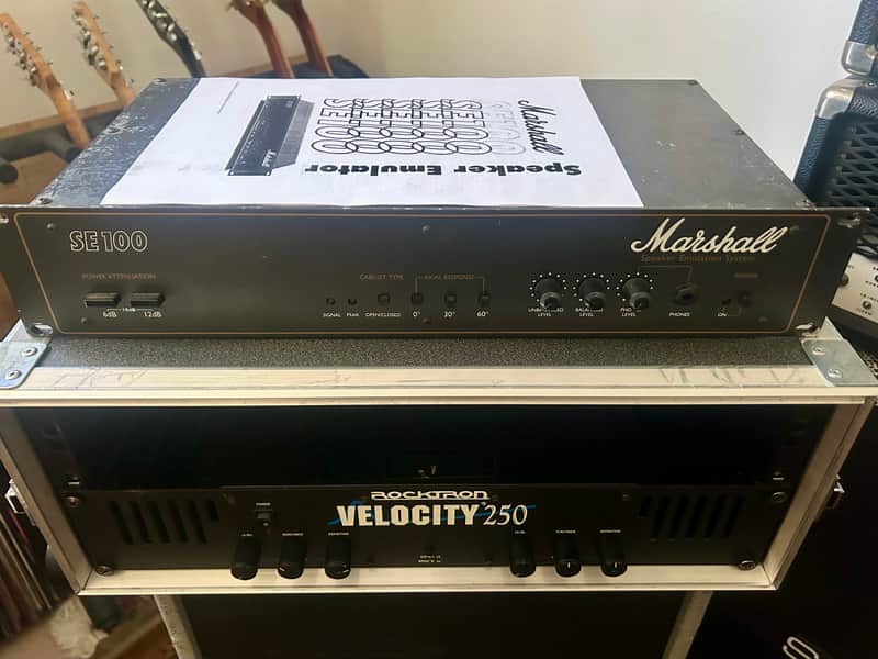 Marshall SE100 Black – Dummy Load / Speaker Emulator / Power Attenuator image 1