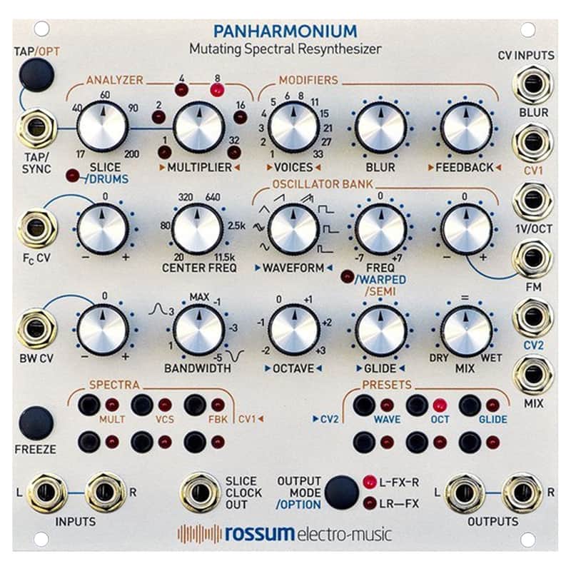 Rossum Electro-Music Panharmonium Mutating Spectral Resynthesizer Eurorack Module image 1