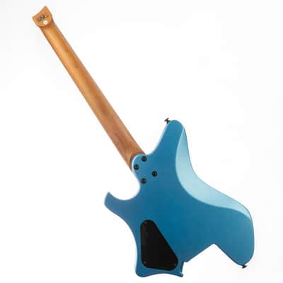 EART GW2T-SE Headless Electric Guitar, Solid Roasted Mahogany Body with Roasted Canada Hard Maple Standard Artones-TSE Pickup,Satin Finish image 2