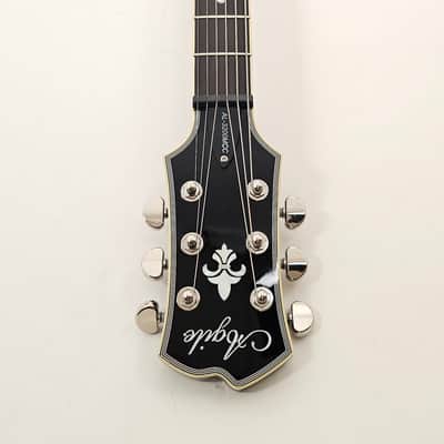 AL-3200MCC -28 Silverburst Bound DOT 28 Baritone Electric Guitar image 5