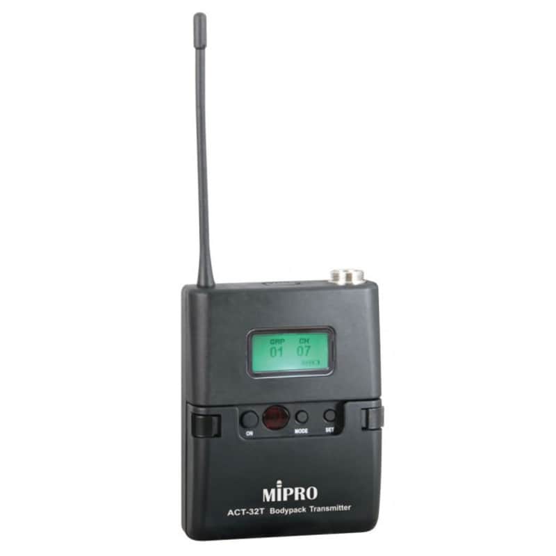 MIPRO ACT-32T 6A (620-644 MHz) Taschensender UHF-Band Batteriebetrieb image 1