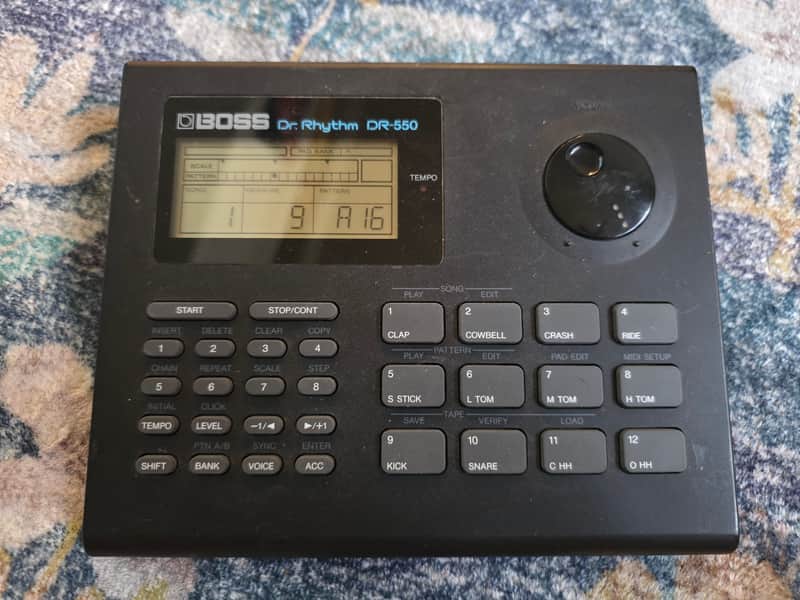 Boss DR-550 Dr. Rhythm 1989-1991 - Black