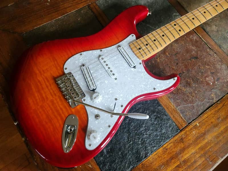 Fender Player Strat partscaster 2015 - cherry burst