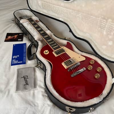 Gibson Les Paul Standard Pearly Gates - Heritage Cherry Red - Eric Clapton, George Harrison "Lucy" Vibe - Free Pro Setup image 23