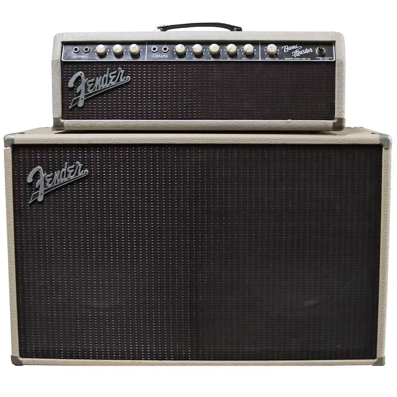 Fender Bandmaster 6G7-A 40-Watt 2x12" Piggyback Guitar Amp 1962 - 1963 image 1