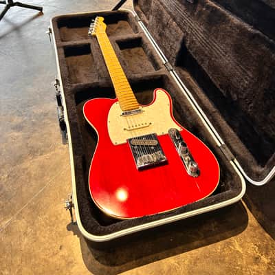 Fender American Deluxe Nashville Telecaster 1998 - Red image 22