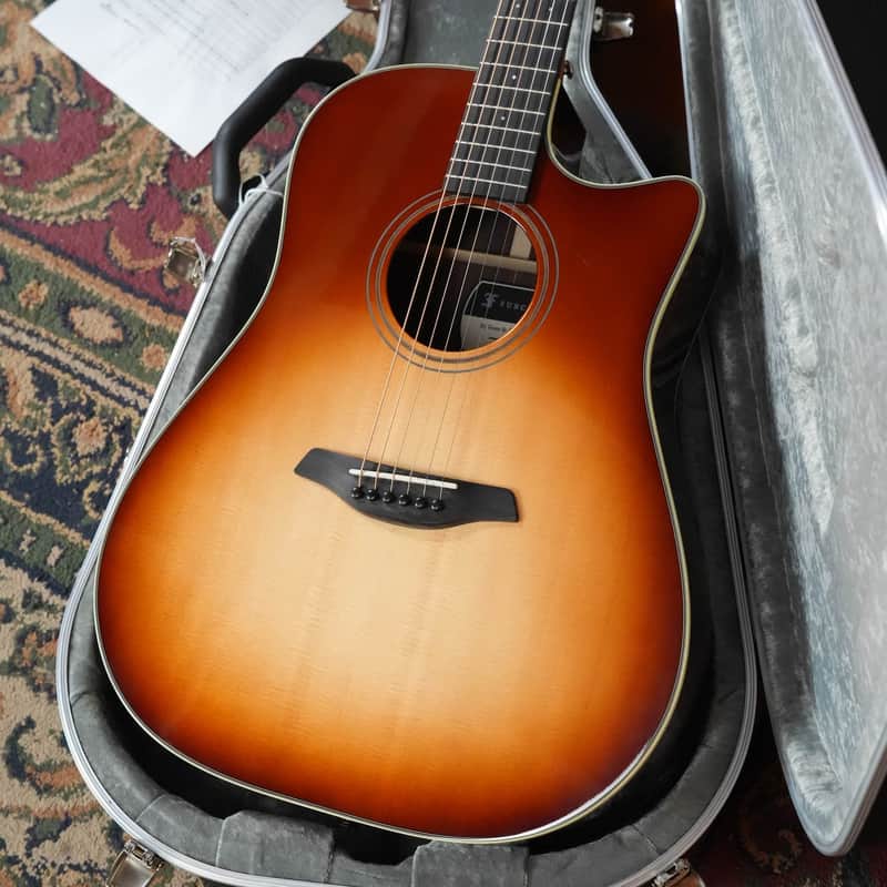 (Used) 2024 Furch Green DC SB-SR SPE Sitka/Rosewood Dreadnought Cutaway w/ LR Baggs Stage Pro Element pickup #5206 image 1