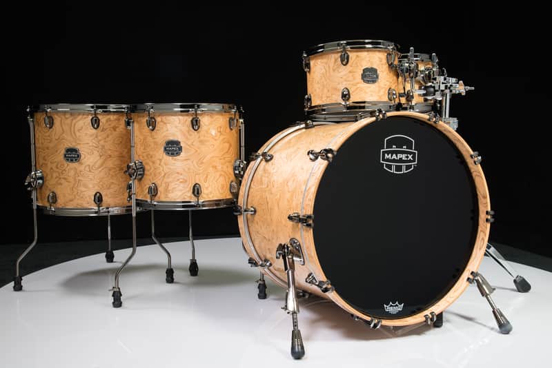 Mapex SV628XBUMXN Saturn V MH Exotic 22x18/10x7/12x8/14x12/16x14" 5pc Studioease Shell Pack image 1