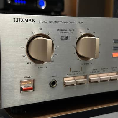 Luxman L-430 Vintage Stereo Integrated Amplifier 1983 image 4