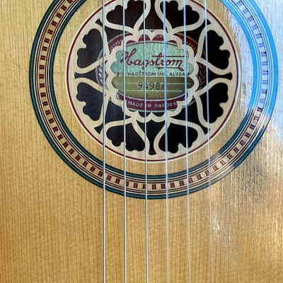 Hagstrom Nylon String Guitar. Made in Sweden image 4
