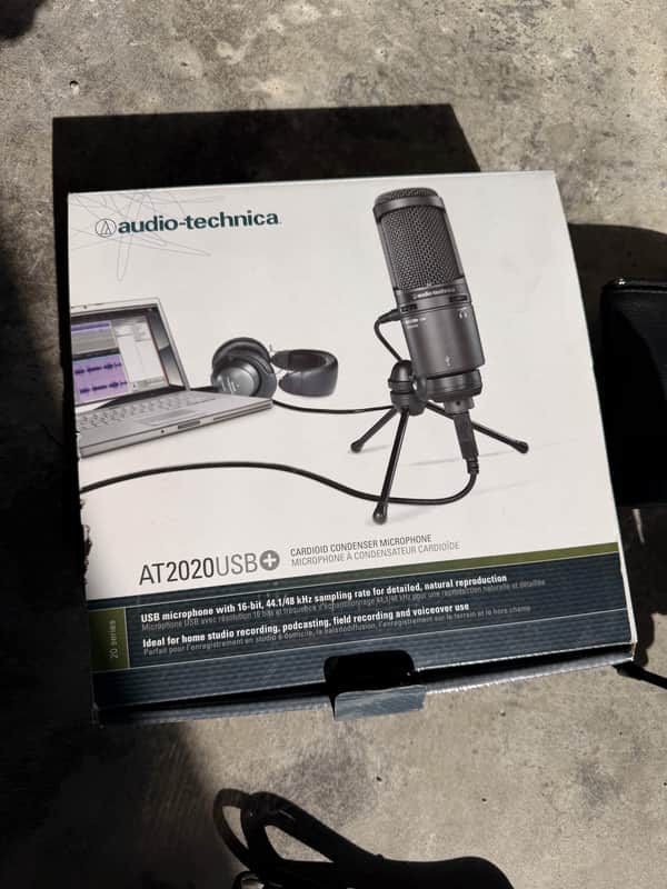 Audio-Technica AT2020USB-X Cardioid Condenser USB Microphone image 1