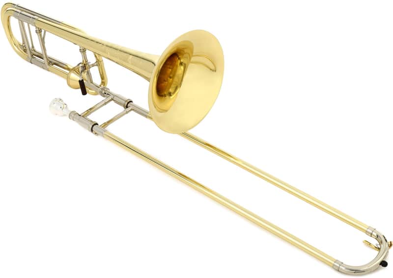 S.E. Shires Q30YA Q Series Professional Tenor Trombone - Axial Flow Valve - Clear Lacquer image 1