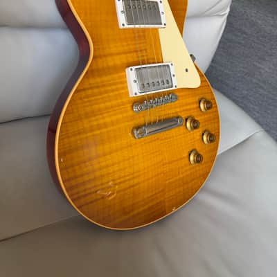 8.23 lb Gibson 2026 Custom Shop '59 Les Paul - Dirty Lemon VOS _ R9 1959 Historic Reissue image 7