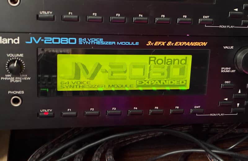 Roland JV-2080 64-Voice Synthesizer Module | Reverb