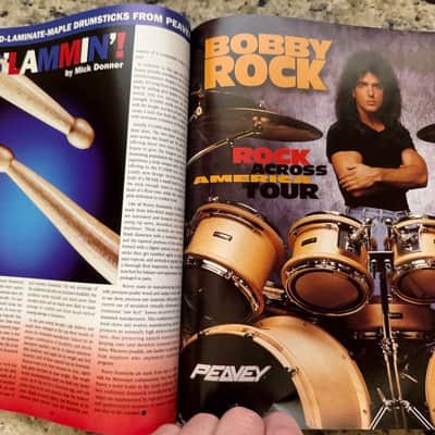 Peavey 30th Anniversary Monitor Magazine Steve Cropper Tubefx Raptor 1995 Delta blues classic 30 5150 reactor image 13