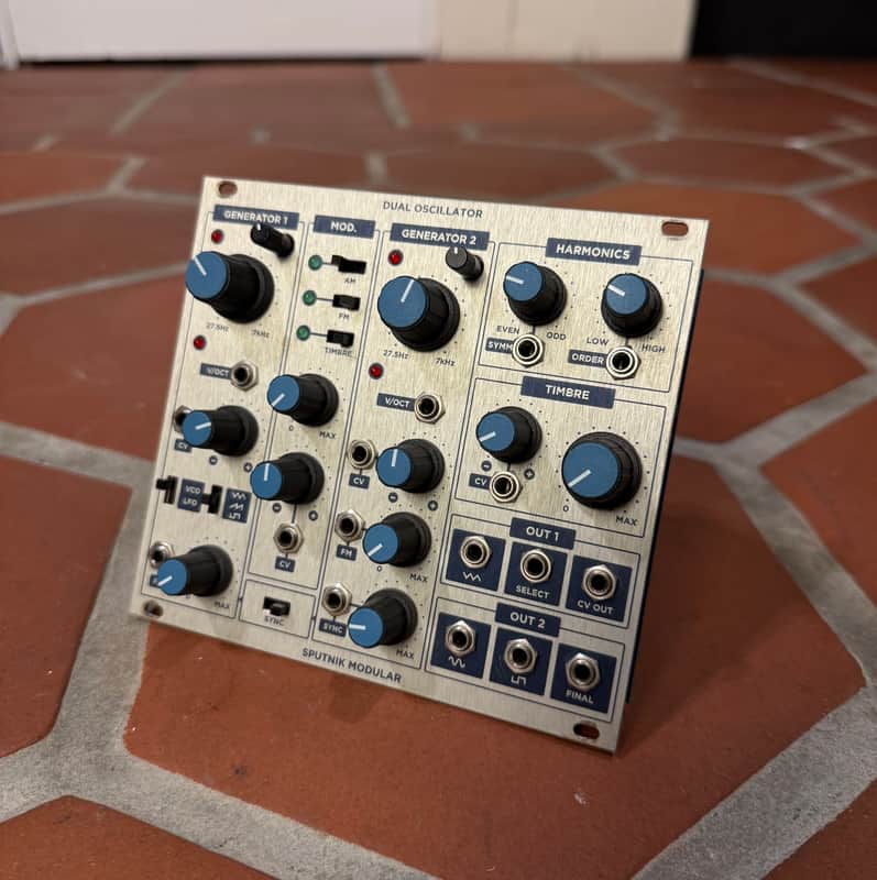 Sputnik Modular Dual Oscillator 2010s - Silver image 1