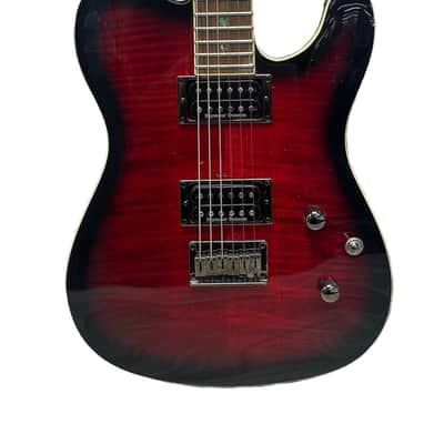 FENDER SPECIAL EDITION CUSTOM TELECASTER FMT HH BLACK CHERRY BURST image 1