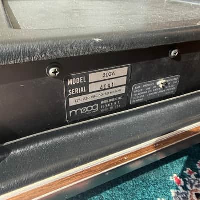 Moog Polymoog 203A 1975 - 1978 - Black image 11