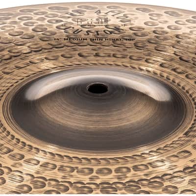 Meinl Pure Alloy Custom PAC14MTH 14" Medium Thin HiHat image 4
