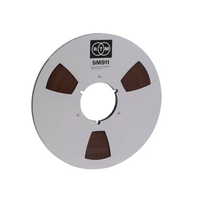Recording The Masters SM911 (Standard Bias Studio and Archive Audio Tape)-1/4″ x 2,500′ on 10.5″ NAB Metal Reel in Hinged Box image 2