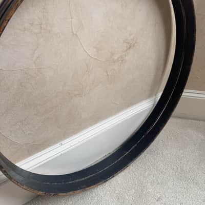 Ludwig Two Vintage WFL 28” Bass Drum Hoop - 1 5/8” (1/2” inlay groove) 50s 60s - Wood image 1