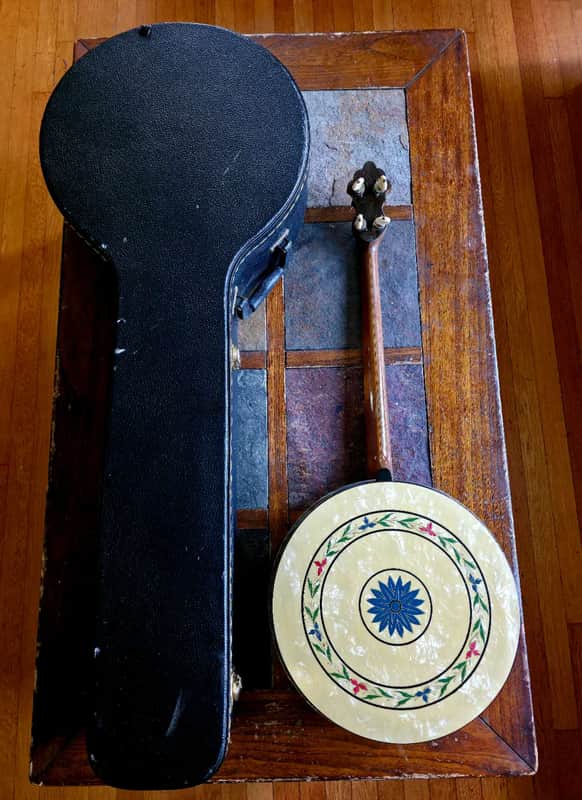 Gretsch Broadkaster B 4-string tenor resonator banjo w/hsc 1928 image 1
