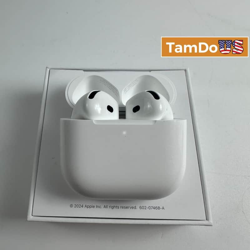 Apple AirPods 4 with Active Noise Cancellation White (MXP93LL/A) image 1