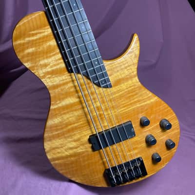 RARE Bolin NS Design NS-5 Bass sn:0127 Ned Steinberger VIDEO DEMO *FACTORY HARD SHELL CASE EXCELLENT image 6