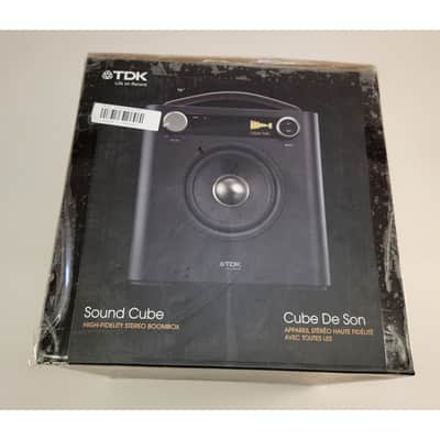 TDK Sound Cube TP6701BLK Speaker - New Open Box image 2
