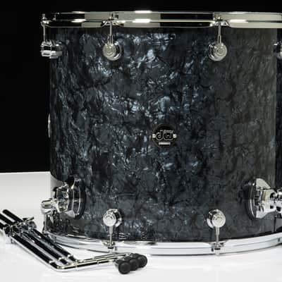 DW Performance Series 16x18 Floor Tom - Black Diamond image 3