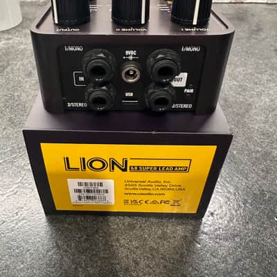 Universal Audio Lion '68 Super Lead Amp 2023 - Present - Black image 3