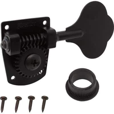 Hipshot Tuner - HB7, American Classic, Bass, reversible, Clover, Color: Black image 1