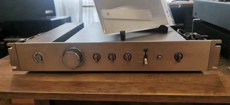 Sony Pre-esprit stack: Preamp: Sony ta-E86B, Amplifier : Sony ta-N86B image 1