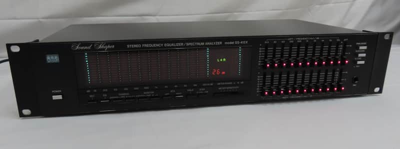 ADC Sound Shaper SS-412X 10 Band Equalizer (EQ) 12 Band Spectrum Analyzer image 1