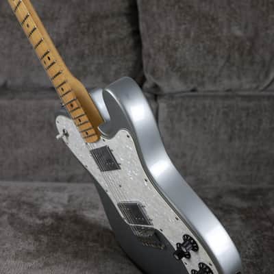 Fender Telecaster Deluxe Original Vintage '1975 - Silver, Maple image 9