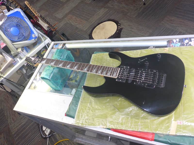 Ibanez RG Series RG270DX* Great Beginner Shredder Guitar : Leveled ,Crowned & Dressed Frets 1998 - Black image 1