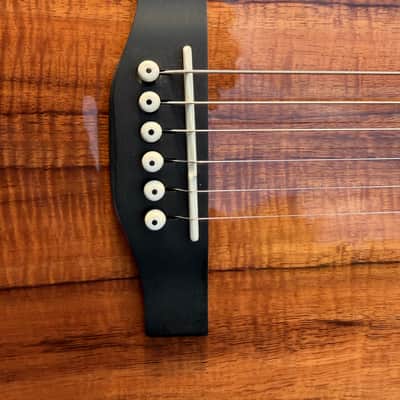 Godin A6 Ultra Koa HG Limited Edition Semi-Hollow 2010s - High-Gloss Natural image 5