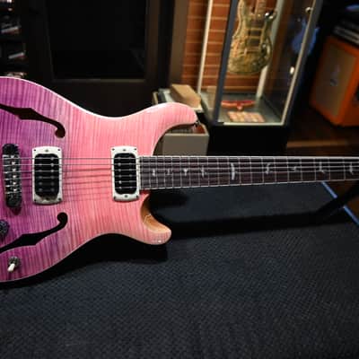 PRS SE Ed Sheeran Hollowbody I Piezo Baritone - Pink Ombre #3328 image 2