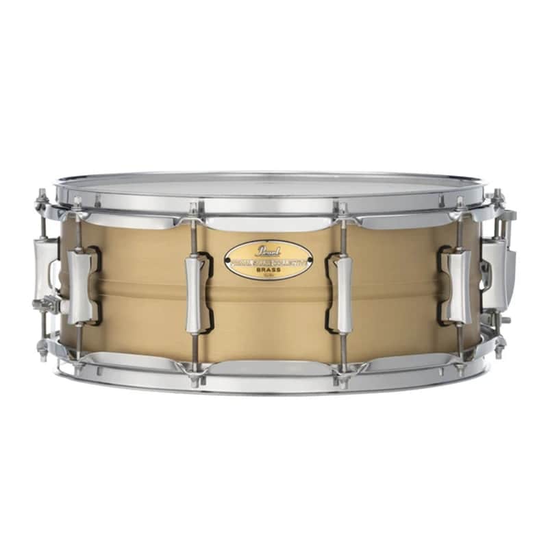 Pearl Primal Collective 14" x 5.5" Brass Snare Drum, Brushed Finish image 1