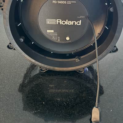 Roland PD-140DS V-Pad 14" Mesh Snare Drum Pad 2010s - Chrome/Black image 2