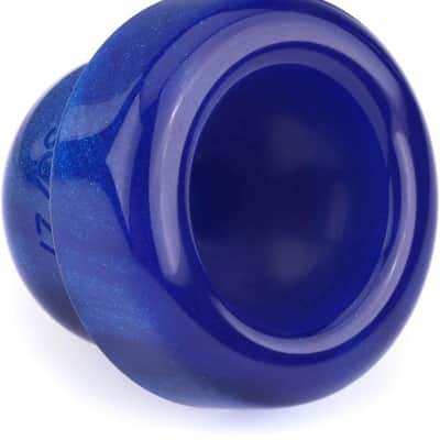 Pickett Acrylic Trumpet Mouthpiece Top - 3C Solid Night Blue image 2