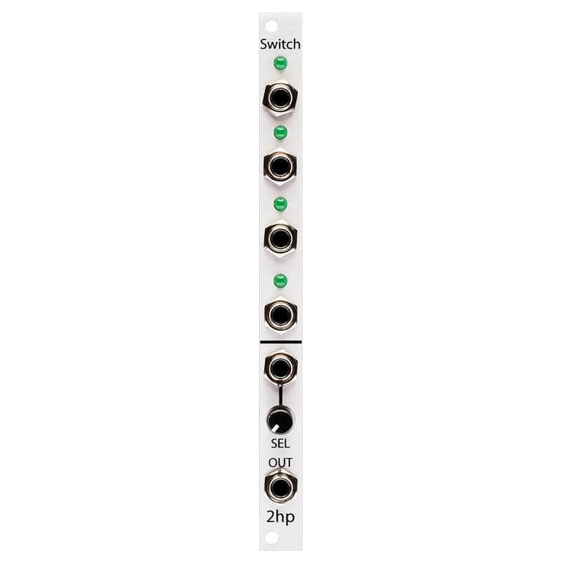 2hp SWITCH Eurorack Module (Silver) image 1