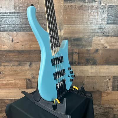 Ibanez Bass Workshop EHB605 5-string Electric Bass Guitar, Purist Blue Matte, FREE SHIP, 939 image 6